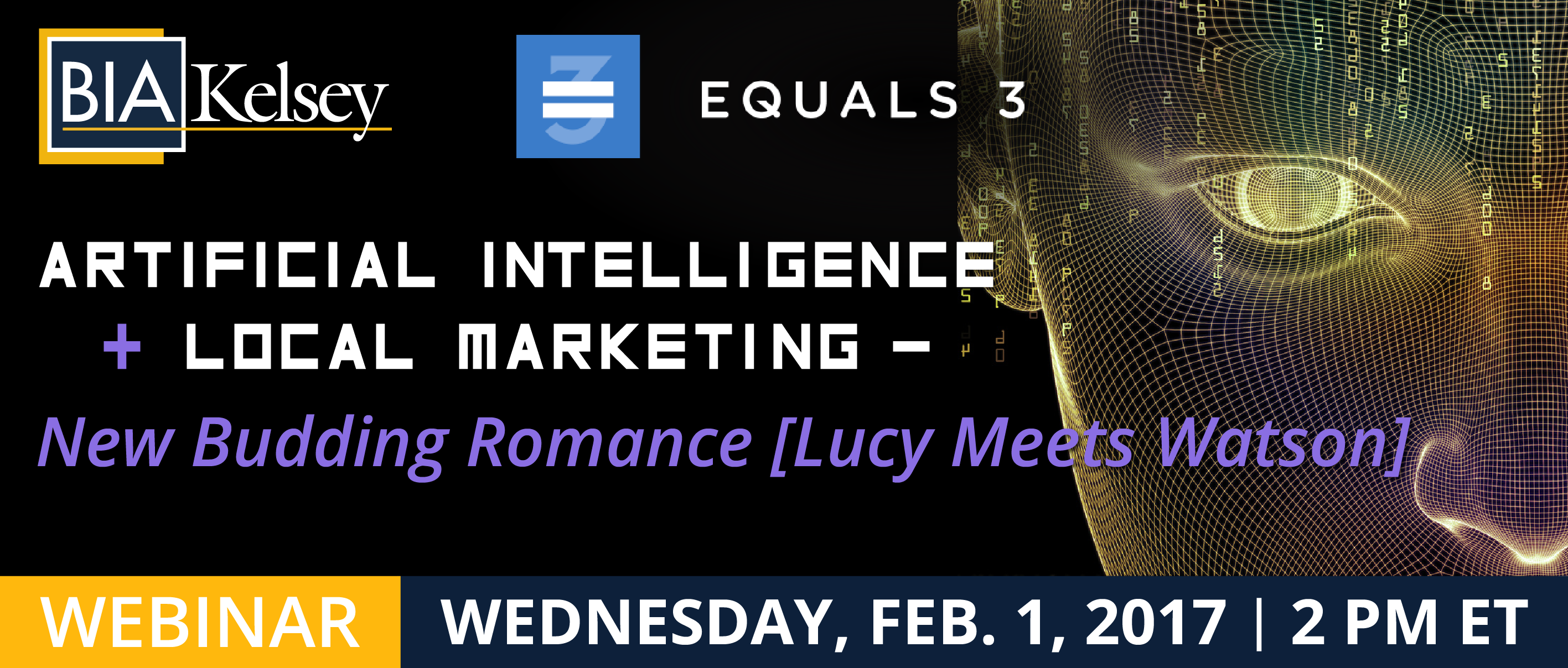AI + Local Marketing = Budding Romance. Lucy Meets IBM Watson.