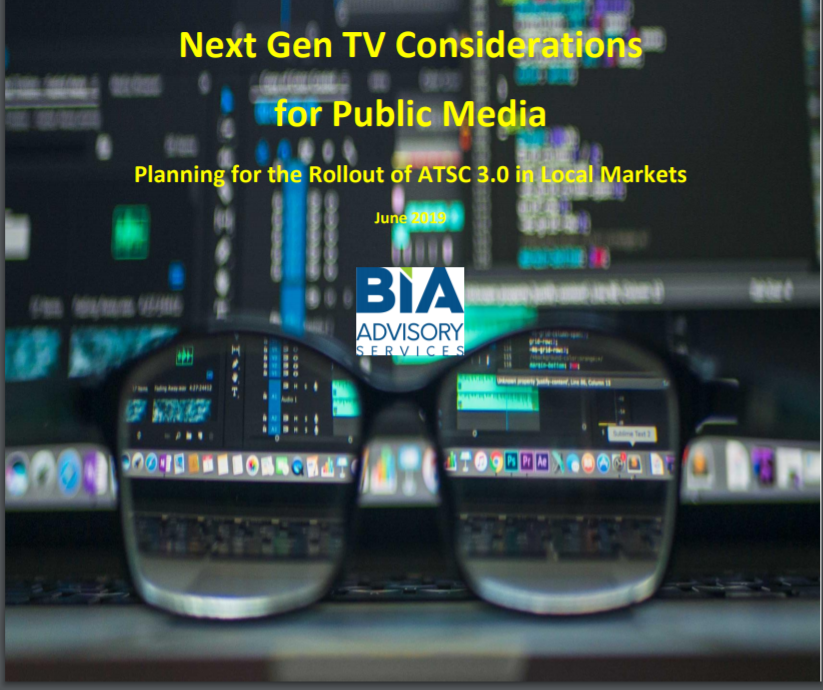 CPB Releases BIA Report on ATSC 3.0 and Public Media