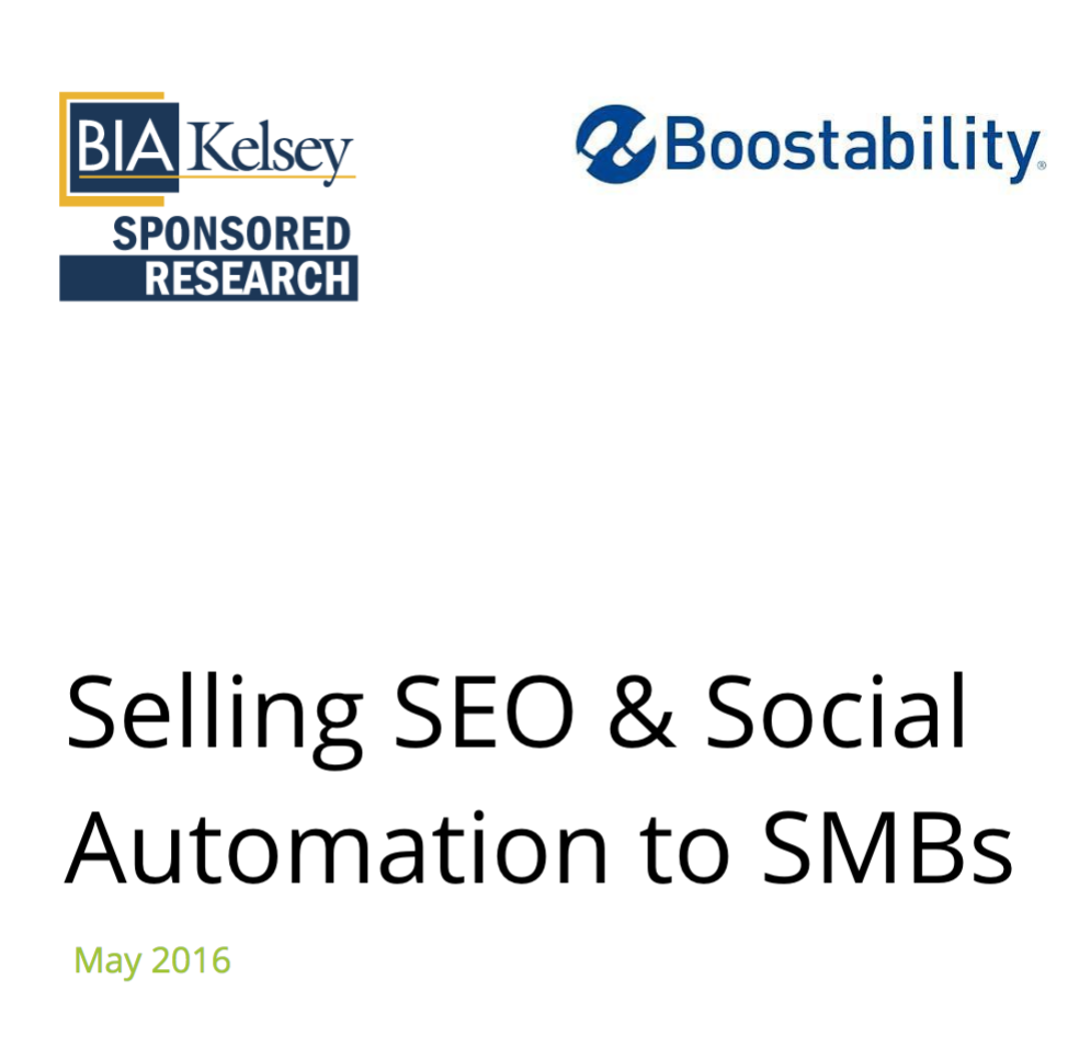 Selling SEO And Social Automation To SMBs