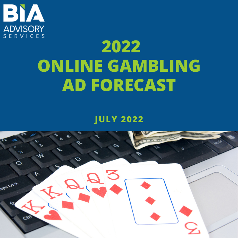 Online Gambling Ad Forecast Cover Page