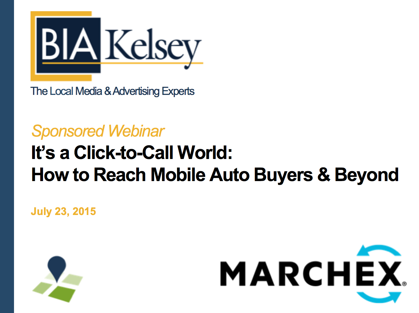 Big-Ticket Local Conversions: It’s All About Calls (webinar Replay)