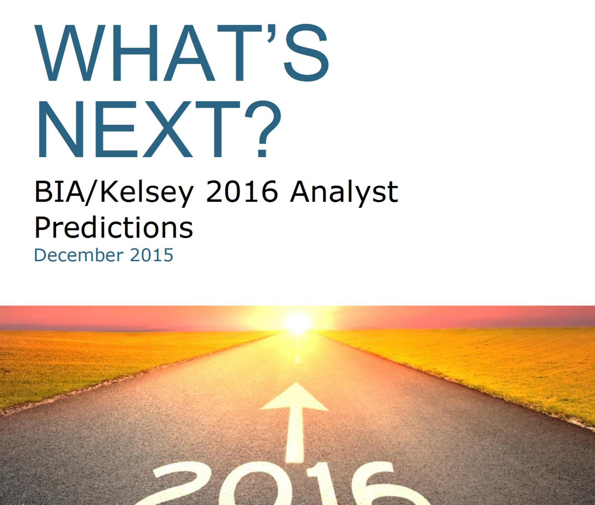 From Mobile To Millennials: 2016 Analyst Predictions (video)