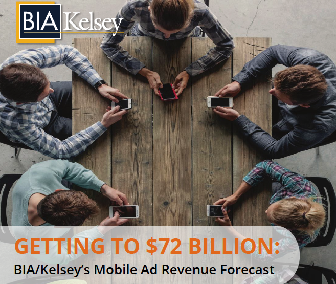 U.S. Mobile Ad Revenues To Reach $72B By 2021: A New White Paper